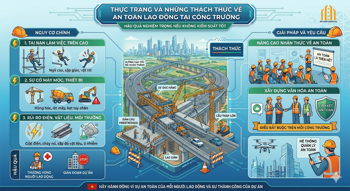 Công ty 299, An toàn lao động