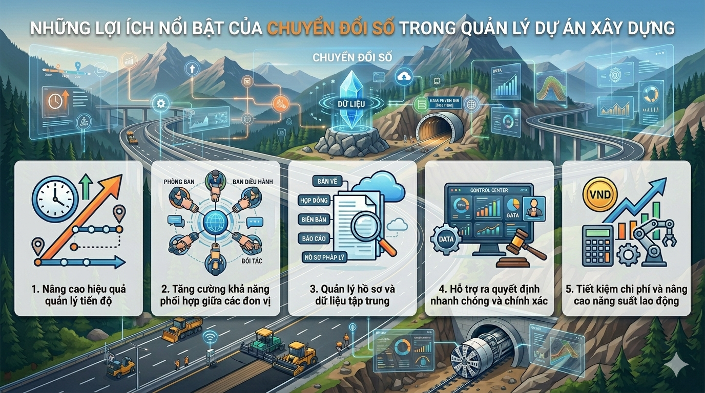 Chuyển đổi số, Xây dựng, Công ty 299