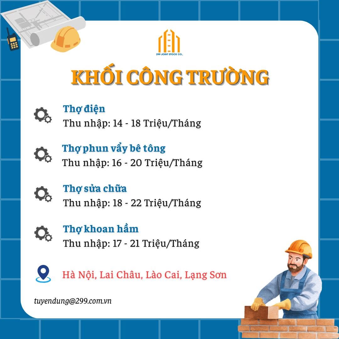 Bản tin tuyển dụng tháng 10