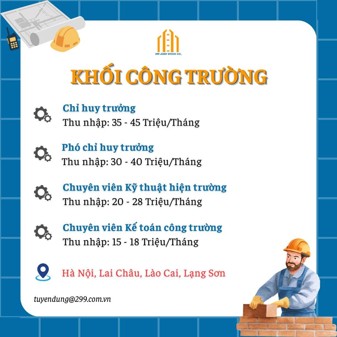 Bản tin tuyển dụng tháng 10