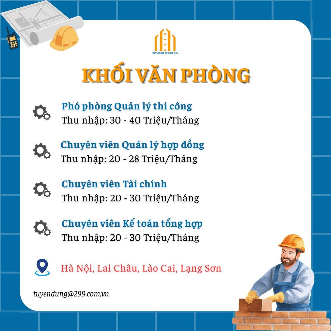 Bản tin tuyển dụng tháng 10